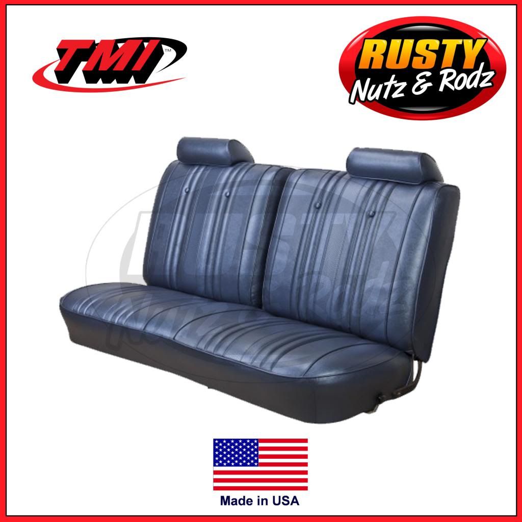 Purchase 69 Chevelle Front Bench Seat Cover Vinyl Upholstery TMI USA in